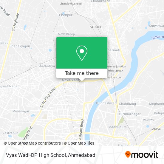 Vyas Wadi-DP High School map