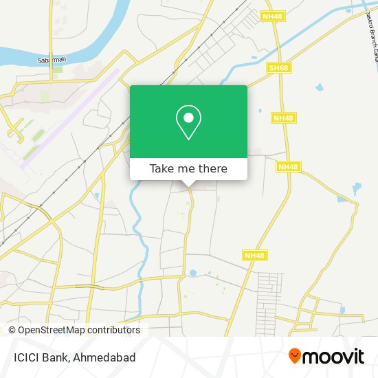 ICICI Bank map