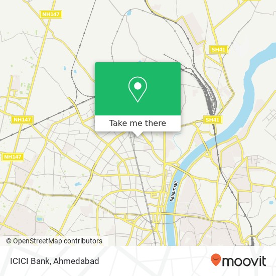 ICICI Bank map