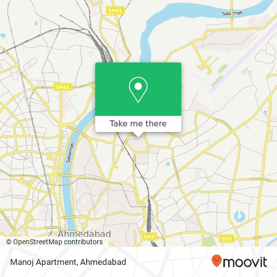 Manoj Apartment map