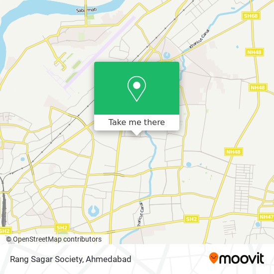 Rang Sagar Society map