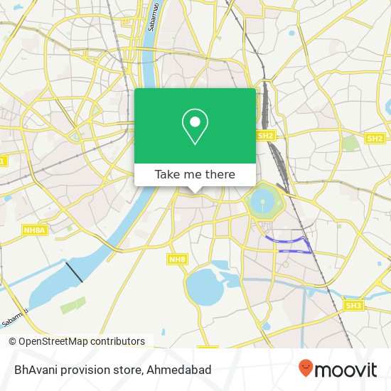 BhAvani provision store map