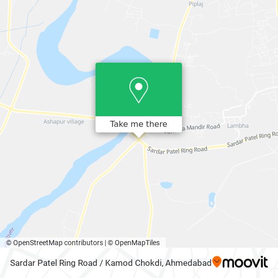 Sardar Patel Ring Road / Kamod Chokdi map