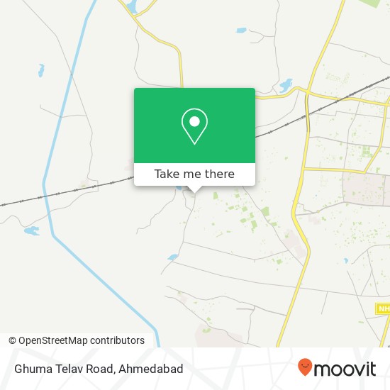 Ghuma Telav Road map