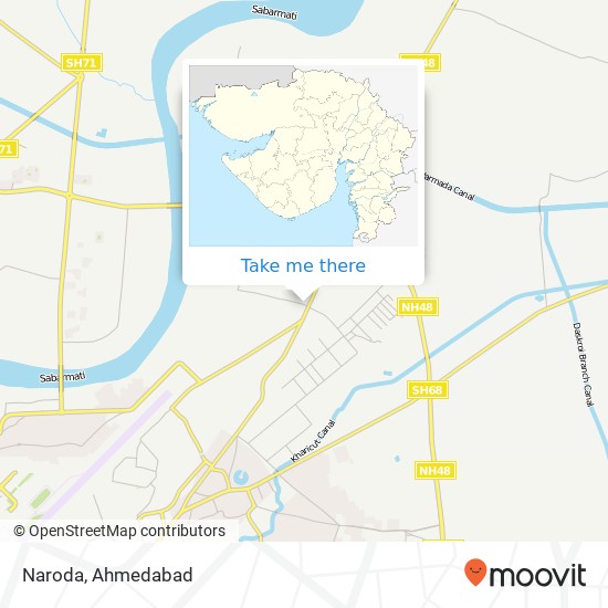 Naroda map