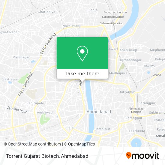 Torrent Gujarat Biotech map