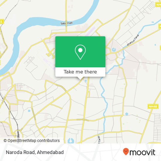 Naroda Road map