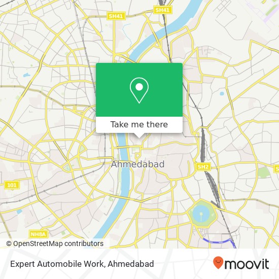 Expert Automobile Work map