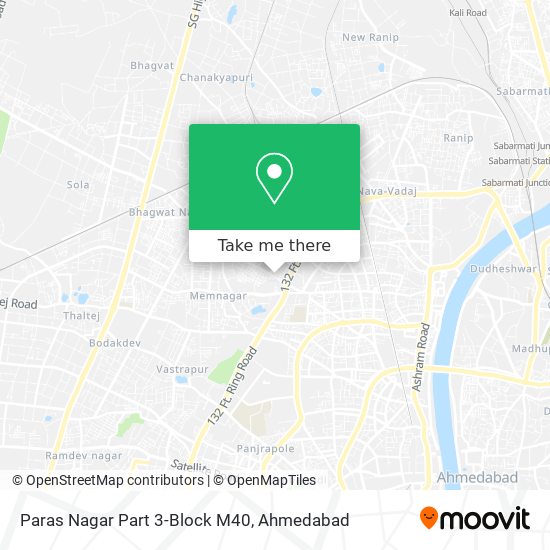 Paras Nagar Part 3-Block M40 map