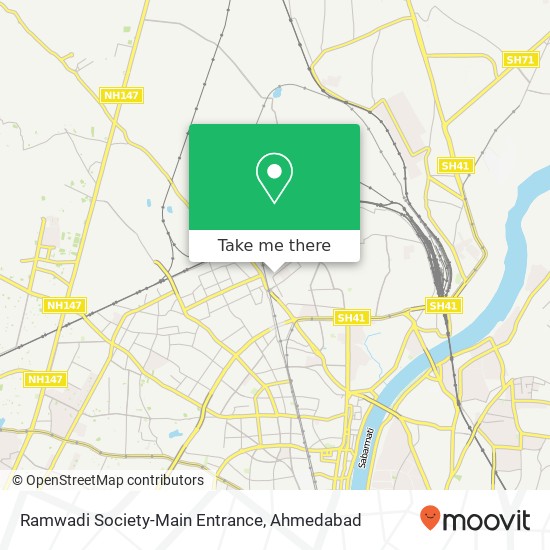 Ramwadi Society-Main Entrance map