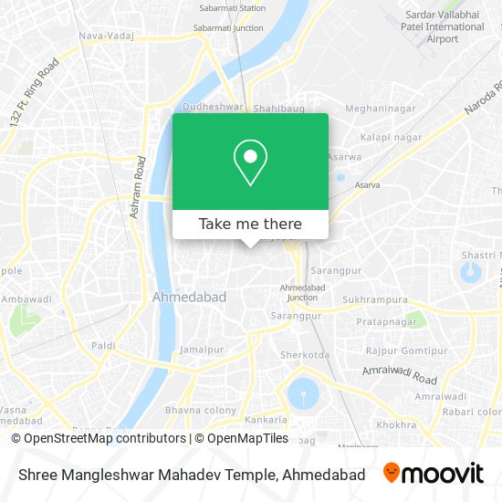 Shree Mangleshwar Mahadev Temple map