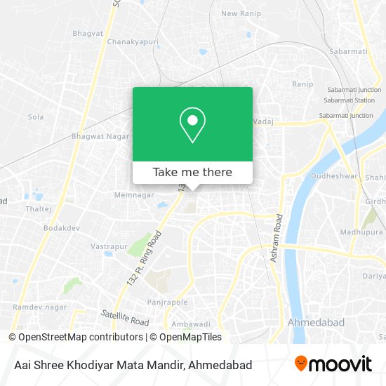 Aai Shree Khodiyar Mata Mandir map