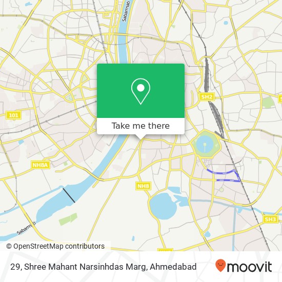 29, Shree Mahant Narsinhdas Marg map