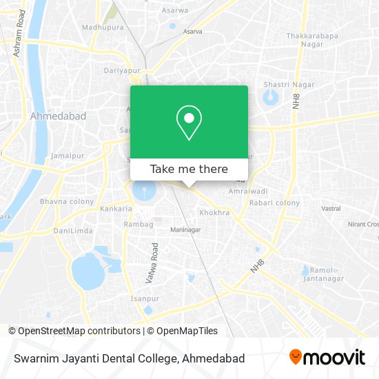 Swarnim Jayanti Dental College map