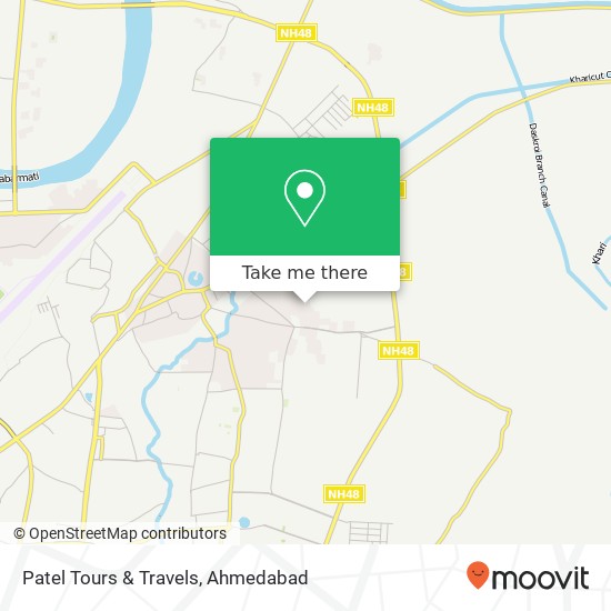 Patel Tours & Travels map