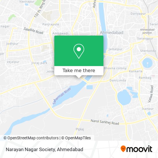 Narayan Nagar Society map