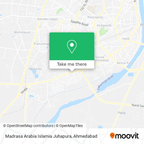 Madrasa Arabia Islamia Juhapura map