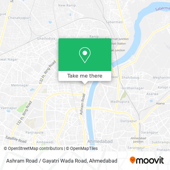 Ashram Road / Gayatri Wada Road map