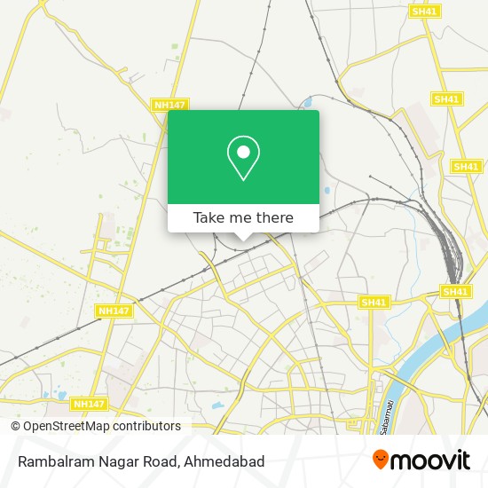 Rambalram Nagar Road map