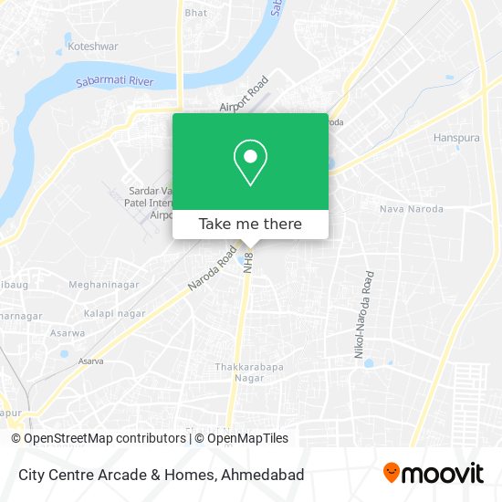 City Centre Arcade & Homes map