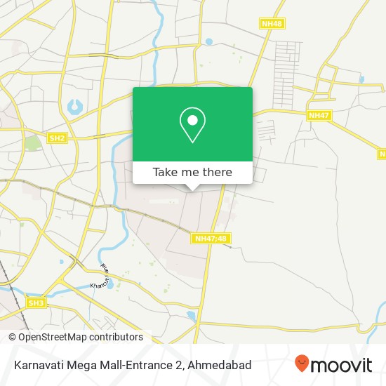 Karnavati Mega Mall-Entrance 2 map
