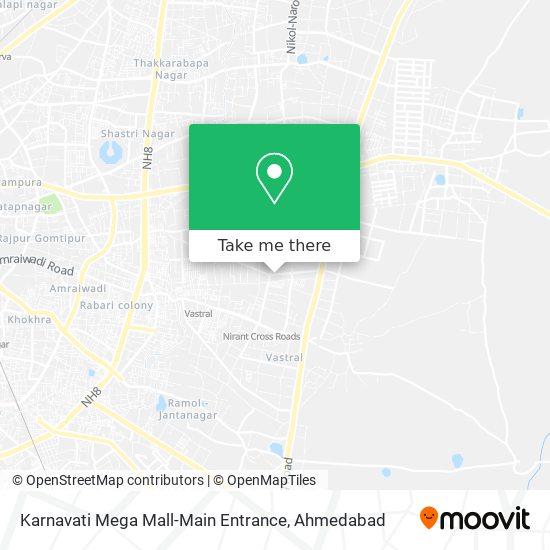 Karnavati Mega Mall-Main Entrance map