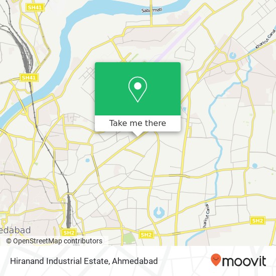 Hiranand Industrial Estate map