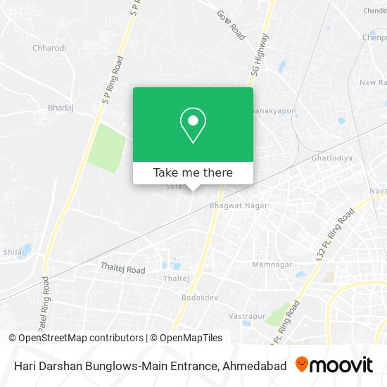 Hari Darshan Bunglows-Main Entrance map