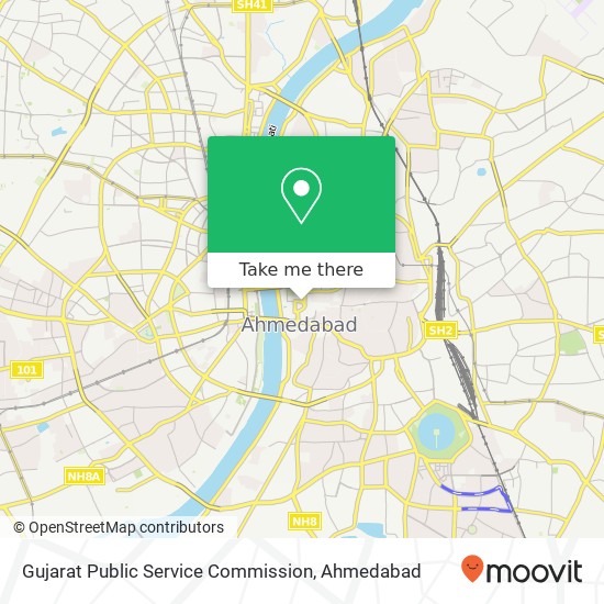 Gujarat Public Service Commission map