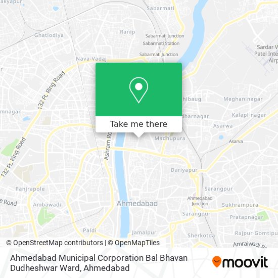 Ahmedabad Municipal Corporation Bal Bhavan Dudheshwar Ward map