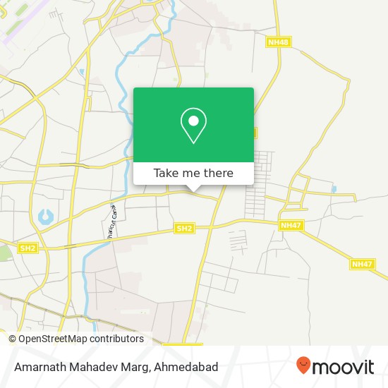 Amarnath Mahadev Marg map