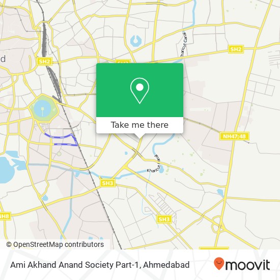 Ami Akhand Anand Society Part-1 map