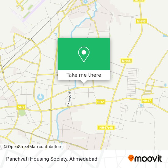 Panchvati Housing Society map