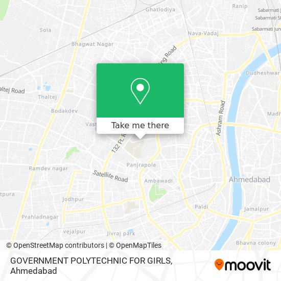 GOVERNMENT POLYTECHNIC FOR GIRLS map