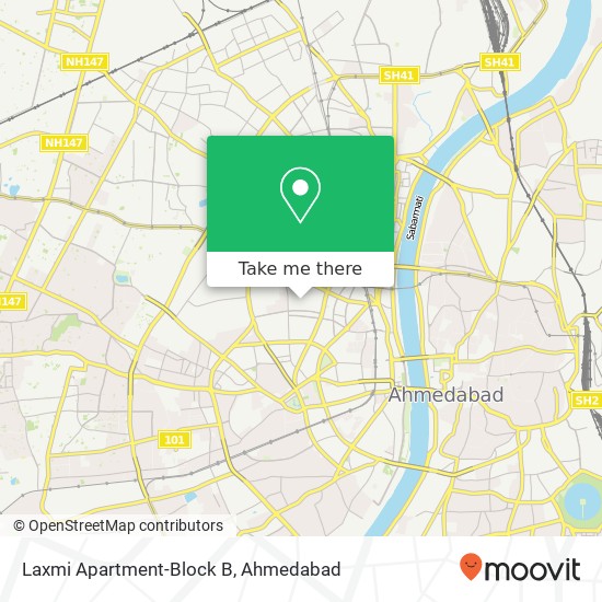 Laxmi Apartment-Block B map
