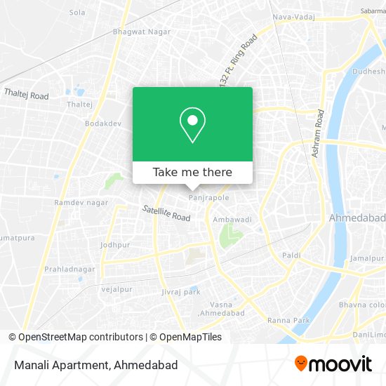 Manali Apartment map