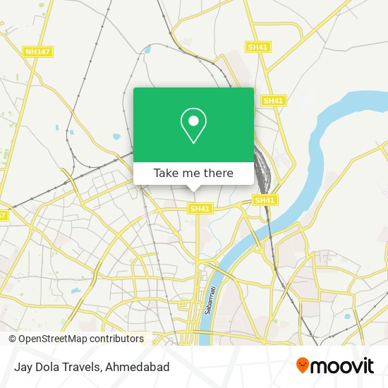 Jay Dola Travels map