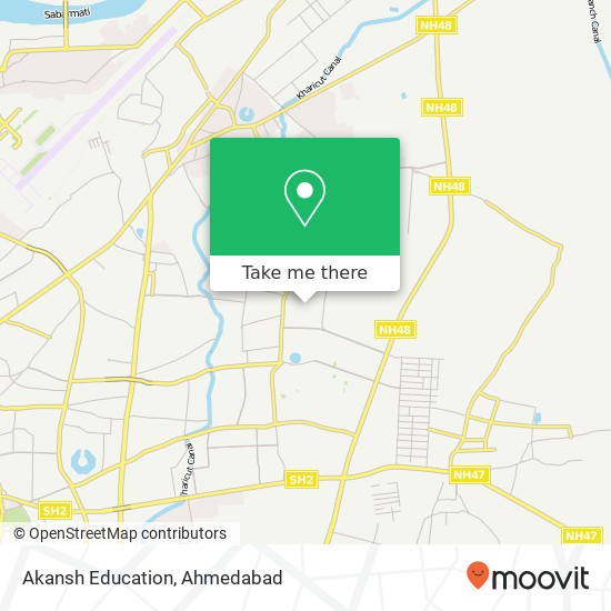 Akansh Education map