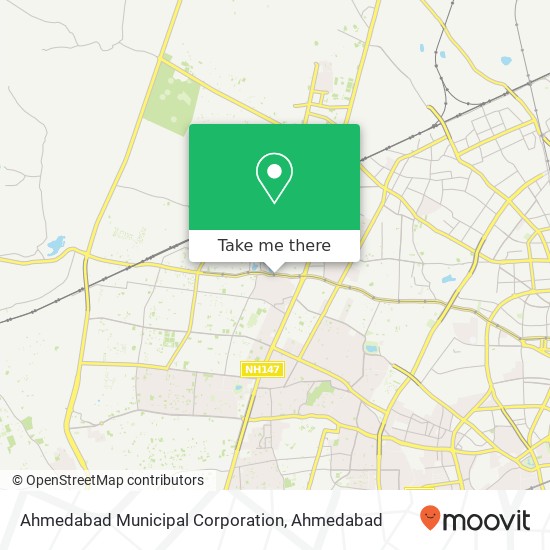 Ahmedabad Municipal Corporation map