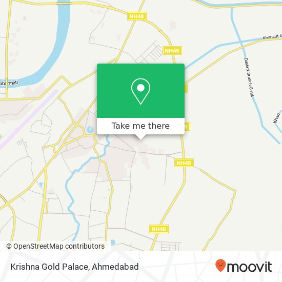 Krishna Gold Palace map