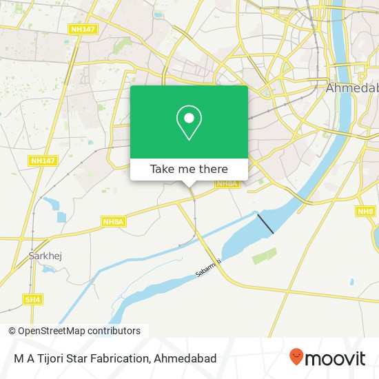 M A Tijori Star Fabrication map