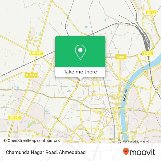 Chamunda Nagar Road map