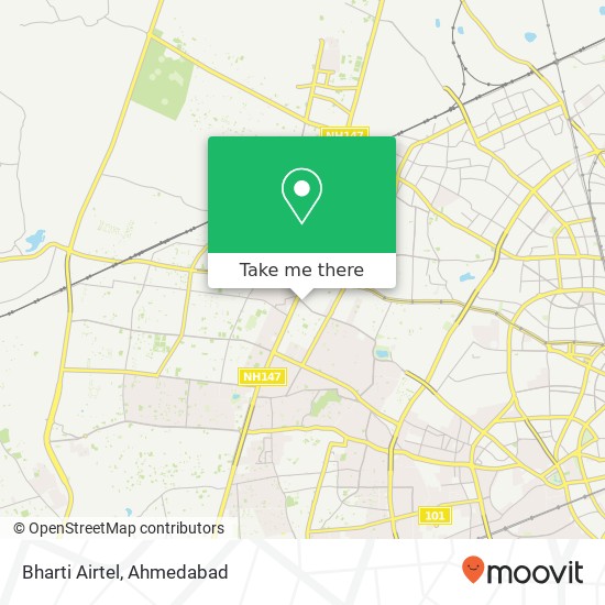 Bharti Airtel map