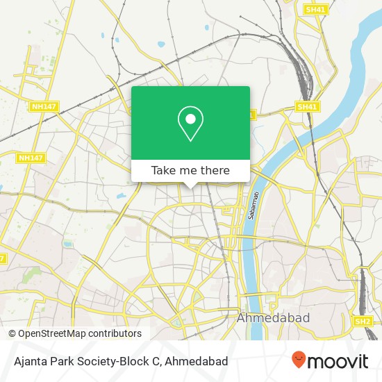 Ajanta Park Society-Block C map