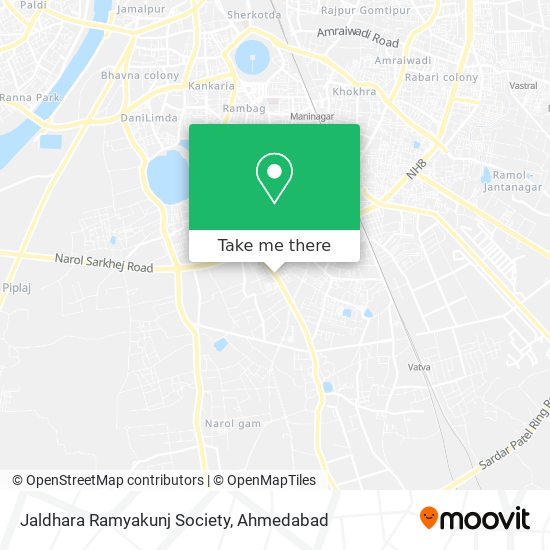 Jaldhara Ramyakunj Society map