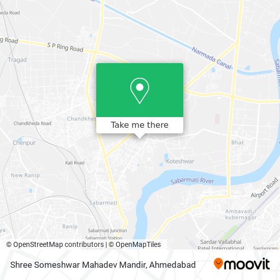 Shree Someshwar Mahadev Mandir map