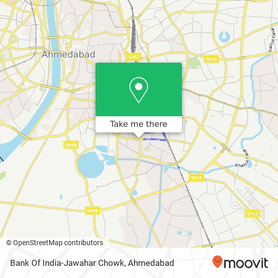 Bank Of India-Jawahar Chowk map