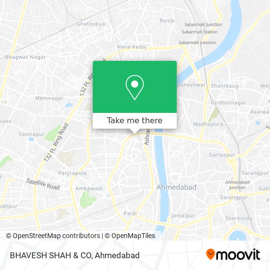 BHAVESH SHAH & CO map