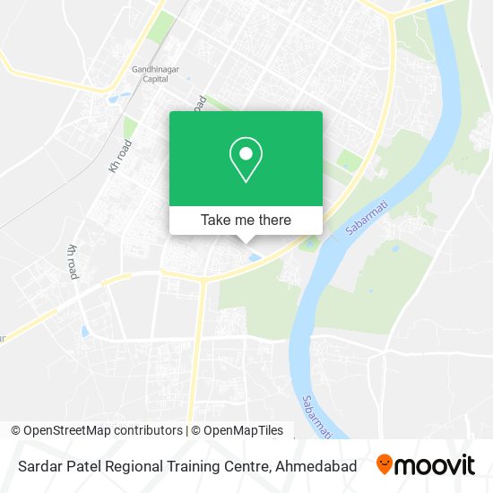Sardar Patel Regional Training Centre map