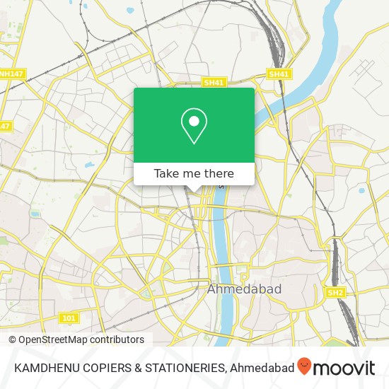 KAMDHENU COPIERS & STATIONERIES map